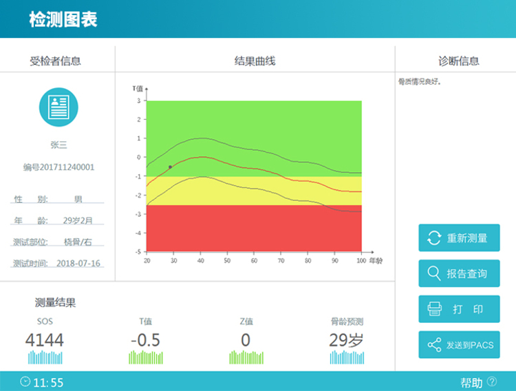 超聲骨密度儀雙屏顯示解決方案_兒童動畫播放-澳思泰生物科技